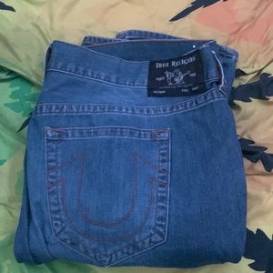 Mens True Religion Geno Relaxed Jeans Size 44